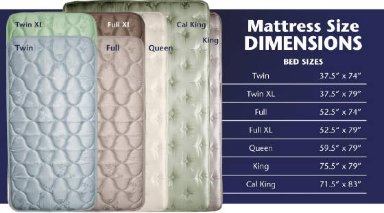 Mattress Size Dimensions